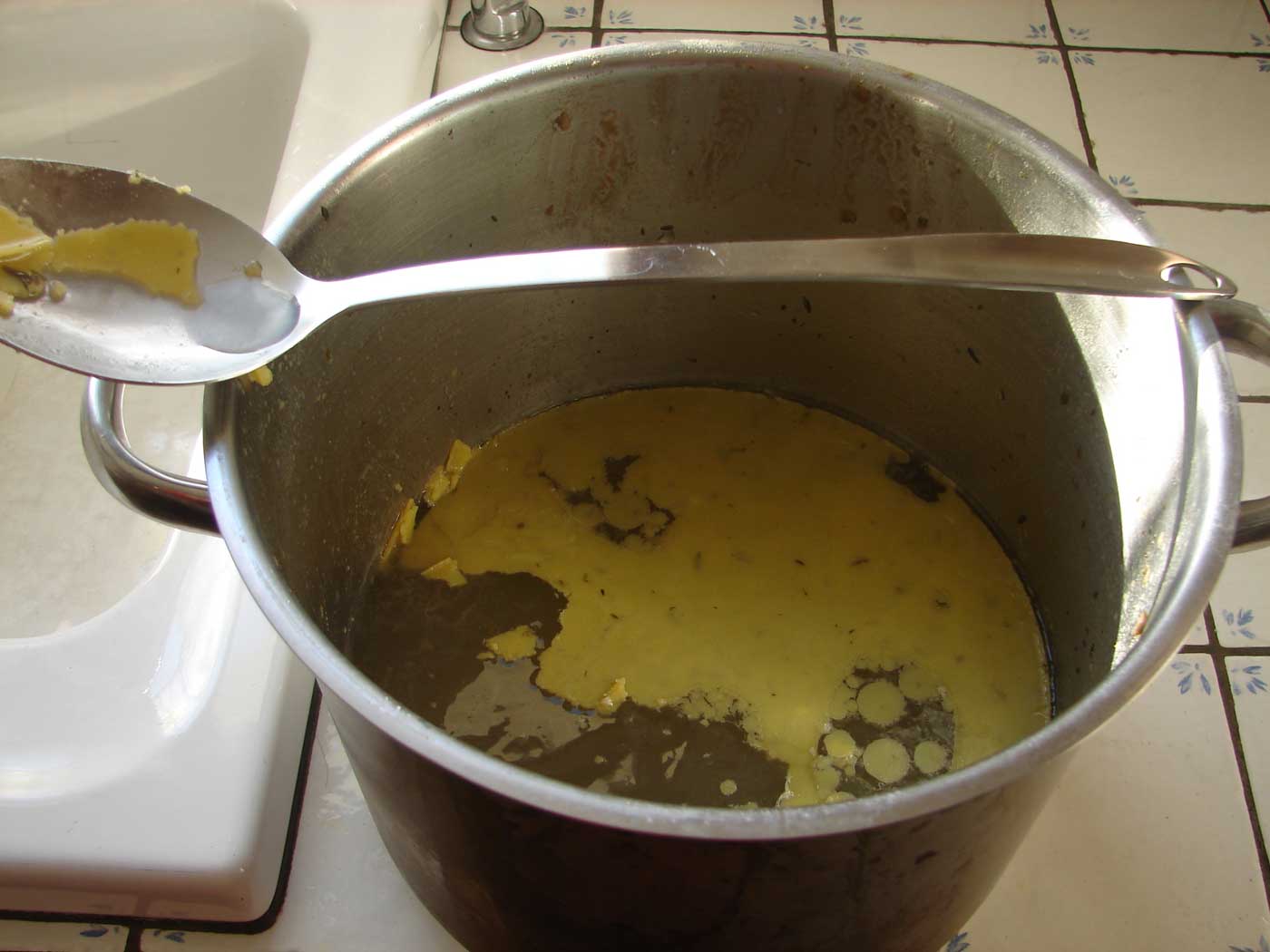 Degraisser le bouillon